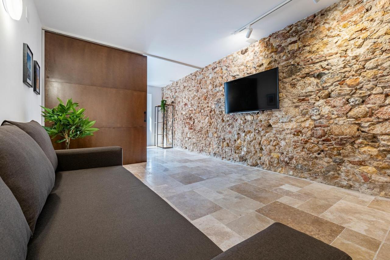Stone Wall Apartment En Barri Port Maritim Tarragona Bagian luar foto
