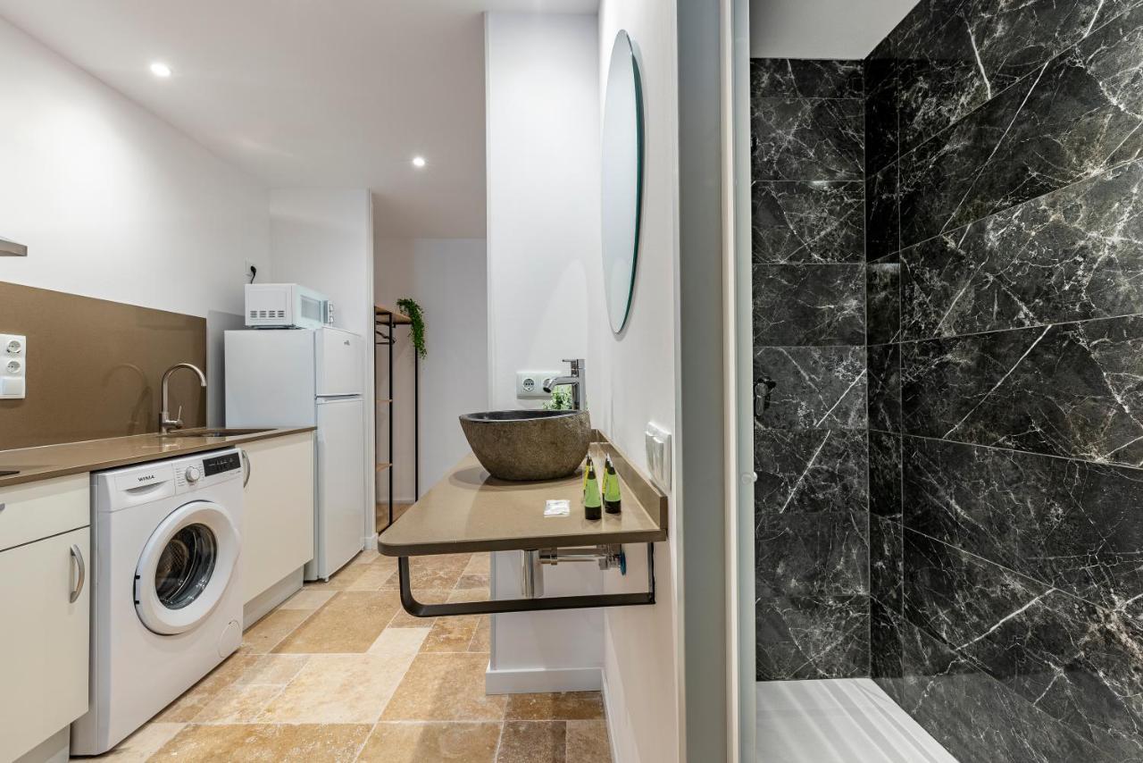 Stone Wall Apartment En Barri Port Maritim Tarragona Bagian luar foto