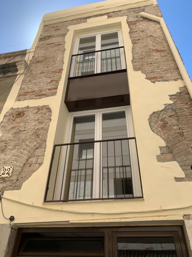 Stone Wall Apartment En Barri Port Maritim Tarragona Bagian luar foto